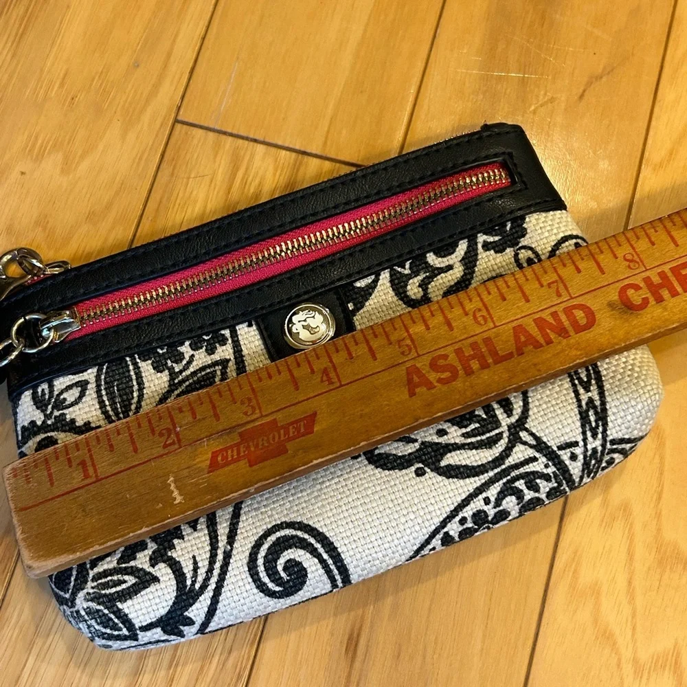 Spartina 449 Tassel Wristlet with Mermaid Logo
